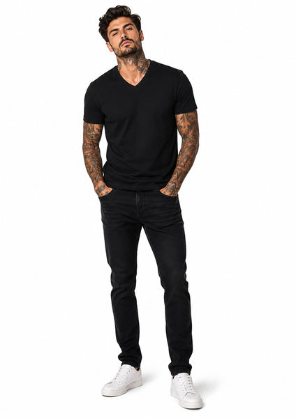 MENS V NECK SHORT SLEEVE T-SHIRT