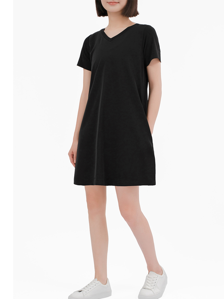 SHORT SWING V-NECK DRESS