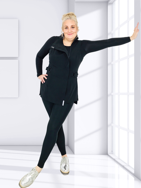 MILAN BLK Tunic / Bleach resistant tunics / Hair Beauty & Spa