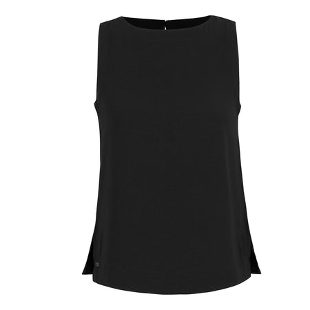 OPEN SHOULDER DRAPE LONG SLEEVE T-SHIRT