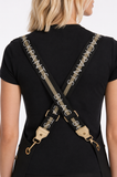 Straps Only - Black & Gold and Gold Hardware