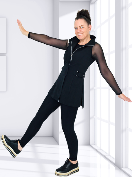 Black pants intelligent leggings deals