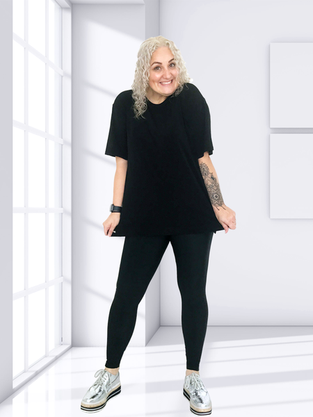 Black pants intelligent leggings best sale