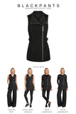 BLACKPANTS Manhattan Tunic styled with Chelsea Pant, Intelligent Legging, Mesh Undershirt and Solid Undershirt