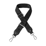Apron & Straps - Black with Silver Hardware