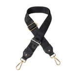 Straps Only - Black with Gold Hardware
