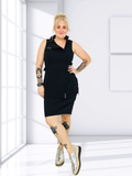 Milan Tunic Black (AU12/US08) & Pencil Skirt (AU12/US08)