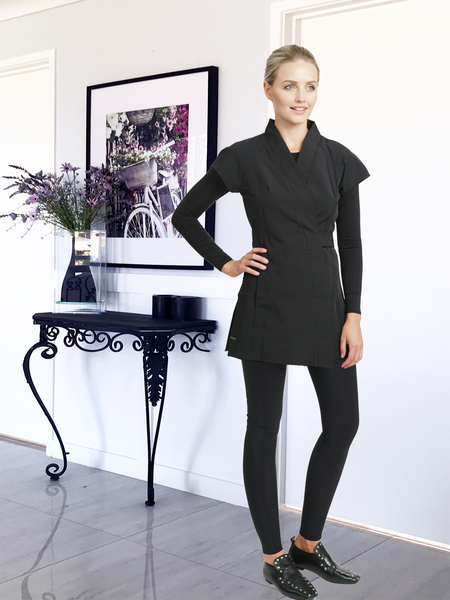 Tokyo Tunic (AU06/US02), Undershirt - Solid Sleeve (X-Small) & The Intelligent Legging (X-Small)